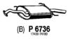TOYOT 1743074581 End Silencer